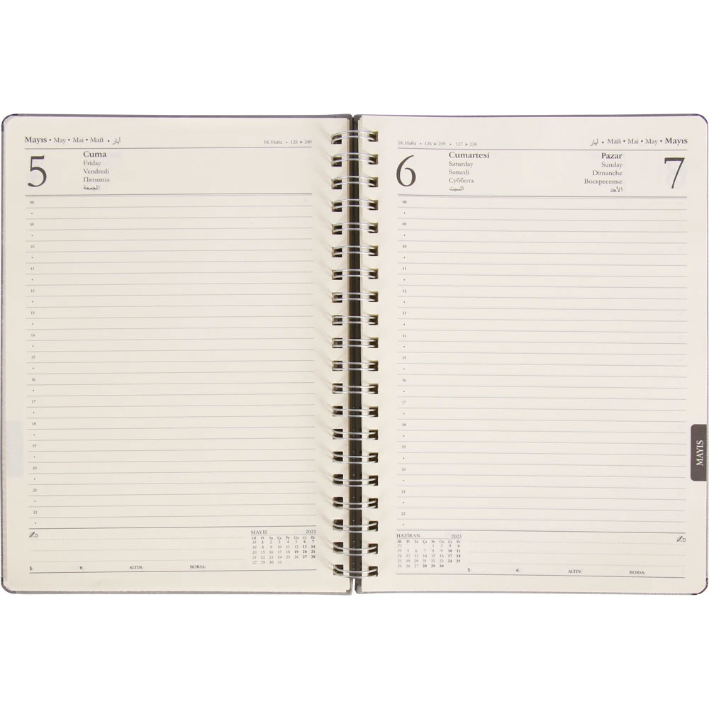 Bostancı-SG Spiralli Günlük Ajanda